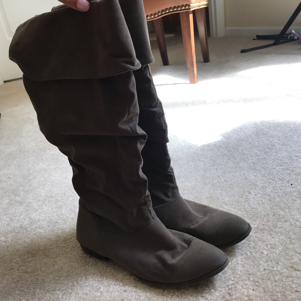 Style & Co. Gray Boots
